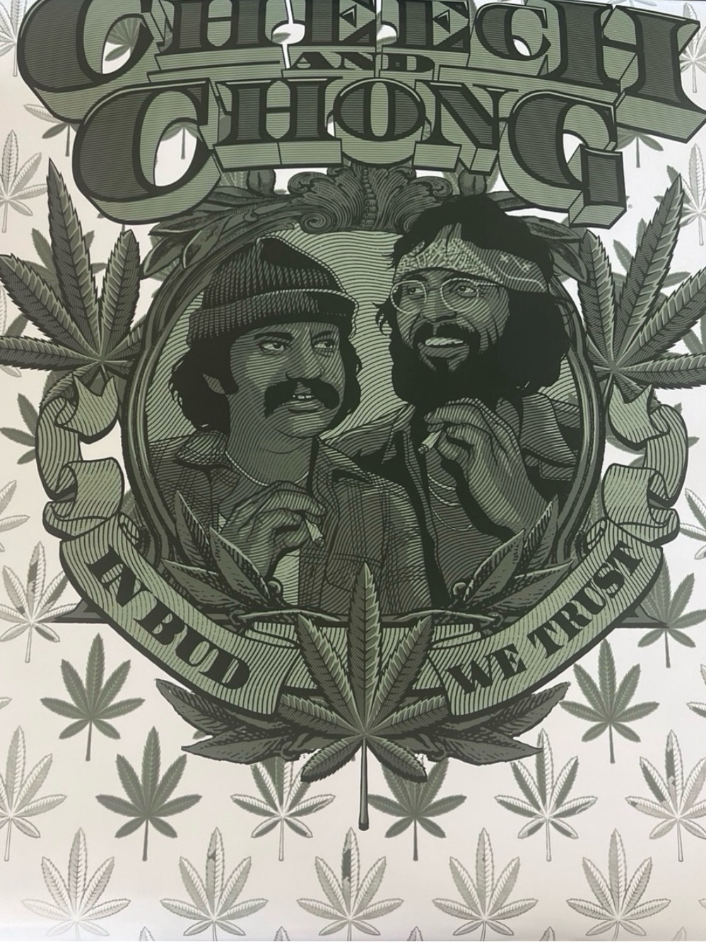 Cheech and Chong Poster - Aprox Size 24x36 Inches